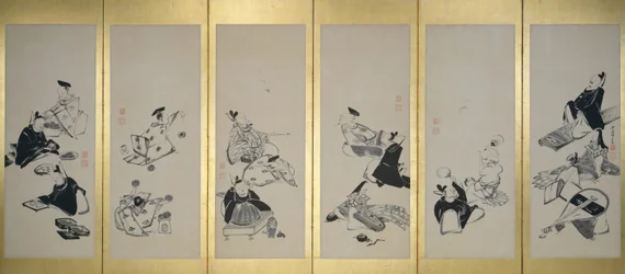 Die sechsunddreißig unsterblichen Dichter (1 von einem Paar)